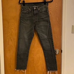 Levi’s 501 Skinny Washed Black